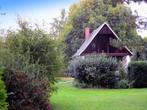 Einfamilienhaus Lieskau Waldheil - Ansicht vom Garten