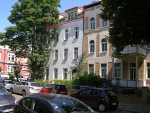 Eigentumswohnung Mühlwegviertel - Straßenansicht
