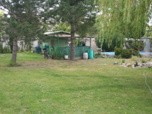 Wochenendidyll in Halle - Gartenblick