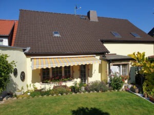 Einfamilienhaus in Könnern - Hausansicht vom Garten