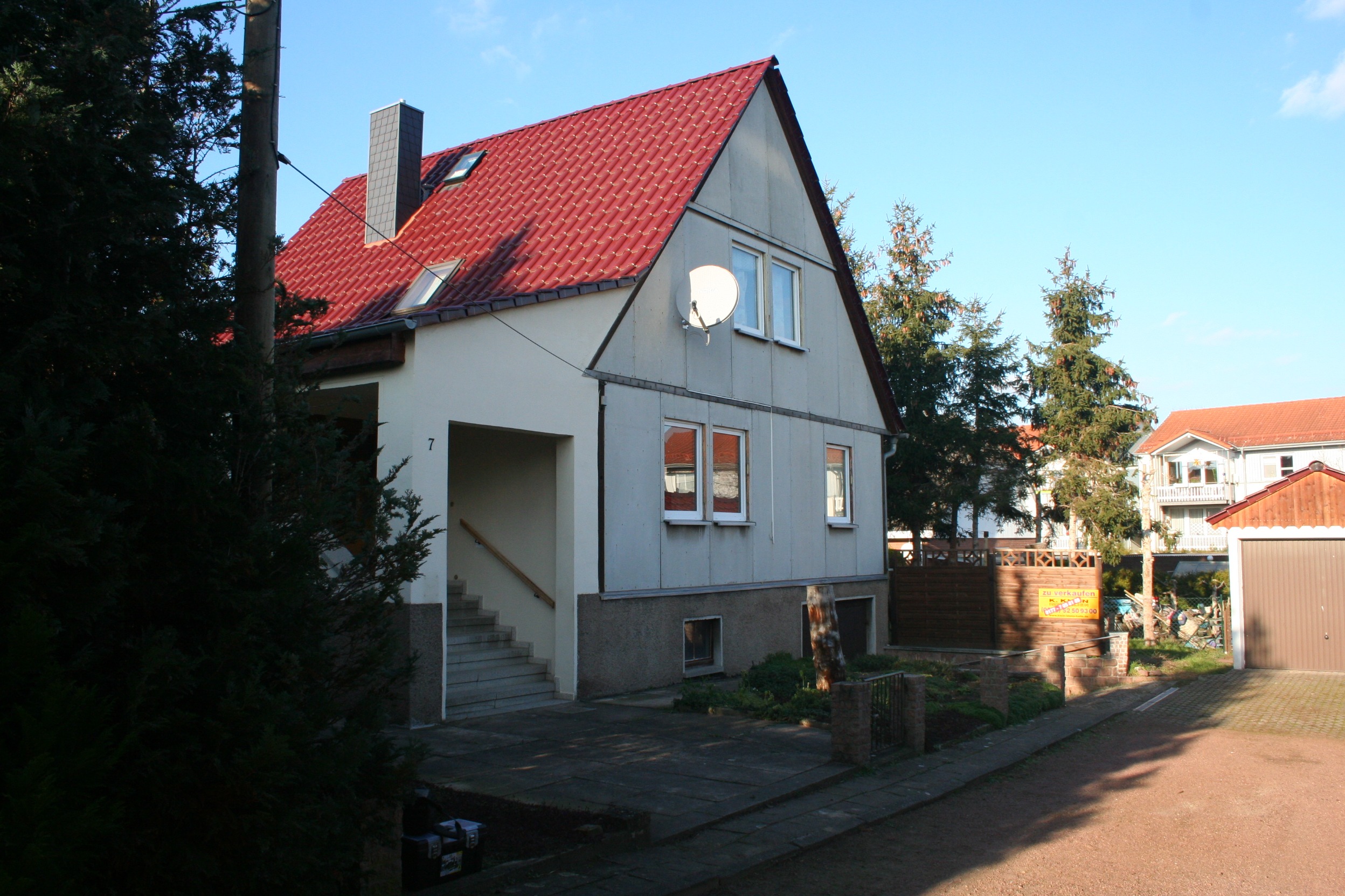 Einfamilienhaus Dölbau - Straßenansicht