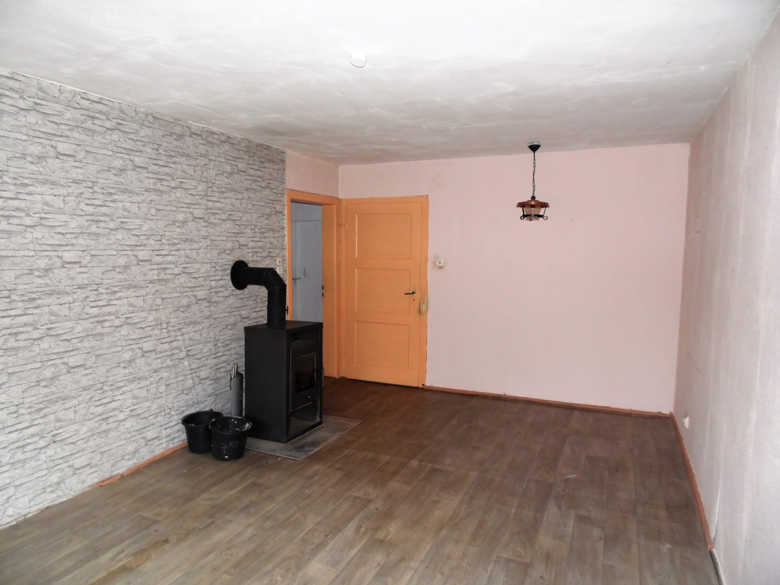 Einfamilienhaus Lennewitz - Wohnzimmer mit Kaminofen