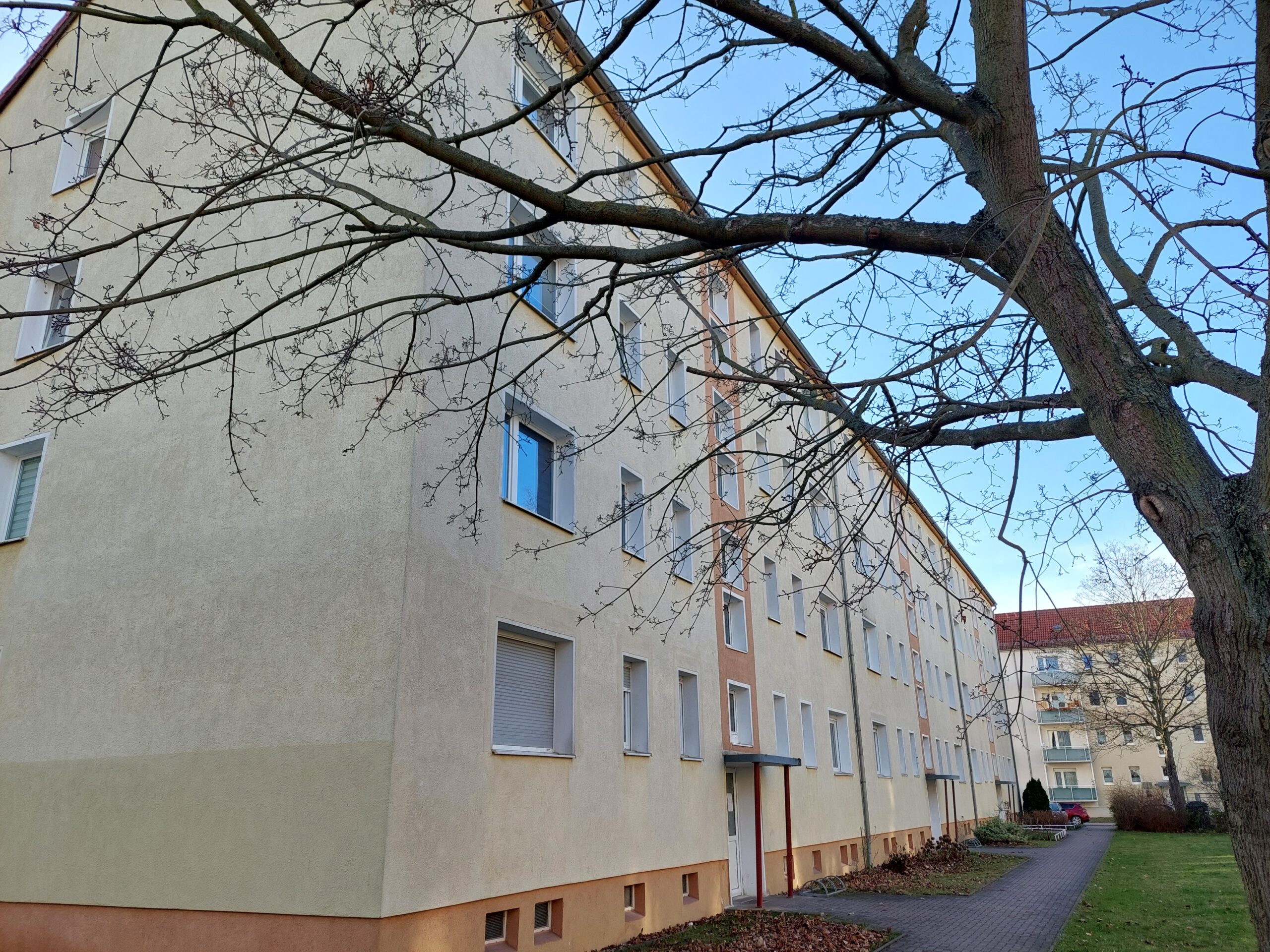 Eigentumswohnung Halle, Kurt-Freund-Straße - Wohnhauseingang