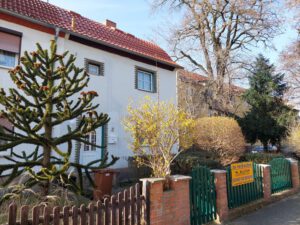 Reihenendhaus im Süden von Halle - Außenansicht