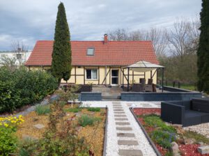 Einfamilienhaus in Dammendorf - Blick vom Garten