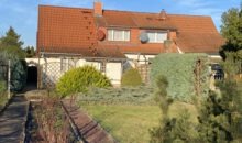 Doppelhaushälfte in der Heimstättensiedlung - Blick vom Garten