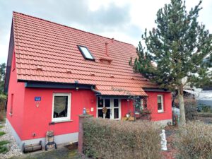 Einfamilienhaus in Drobitz - Straßenansicht