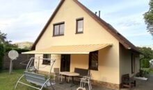 Einfamilienhaus im Blumenauviertel - Hinteransicht mit Terrasse