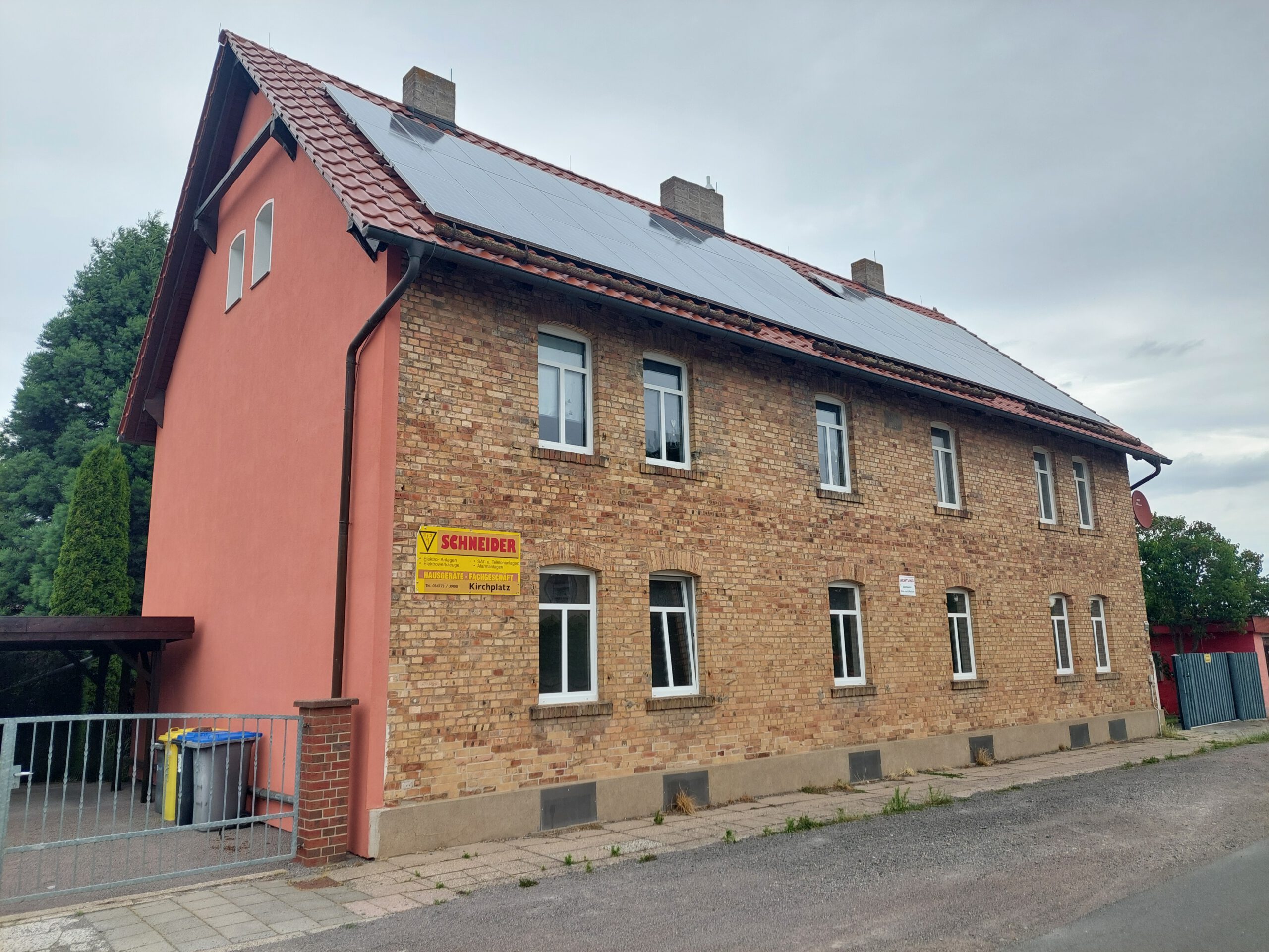 Mehrfamilienhaus in Beesenstedt - Straßenansicht
