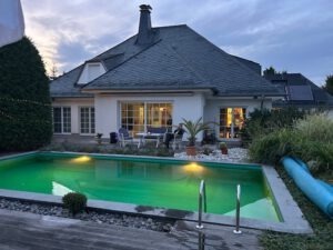 Villa in Kröllwitz - Blick vom Garten