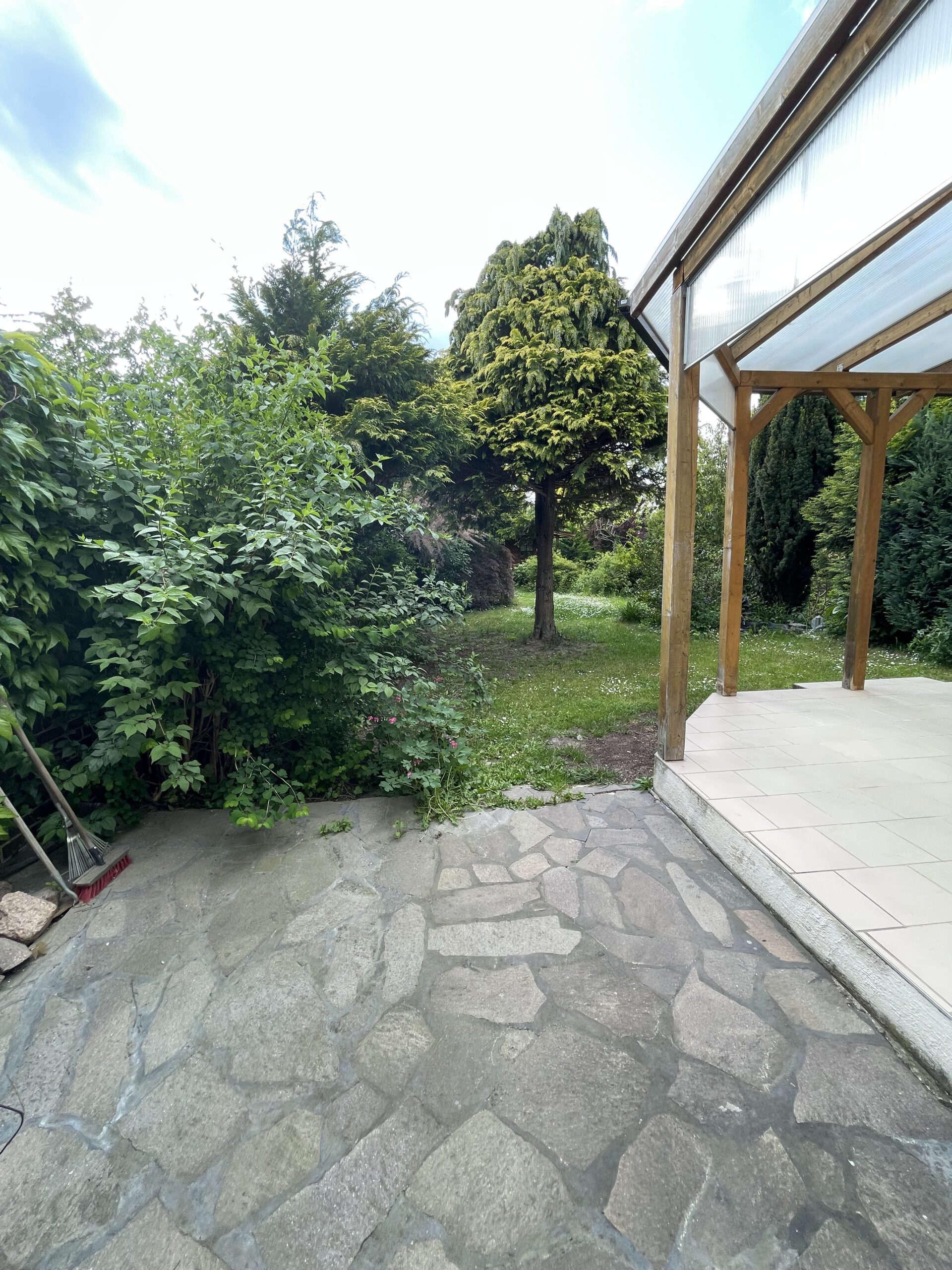 Einfamilienhaus Frohe Zukunft - Terrassendetail