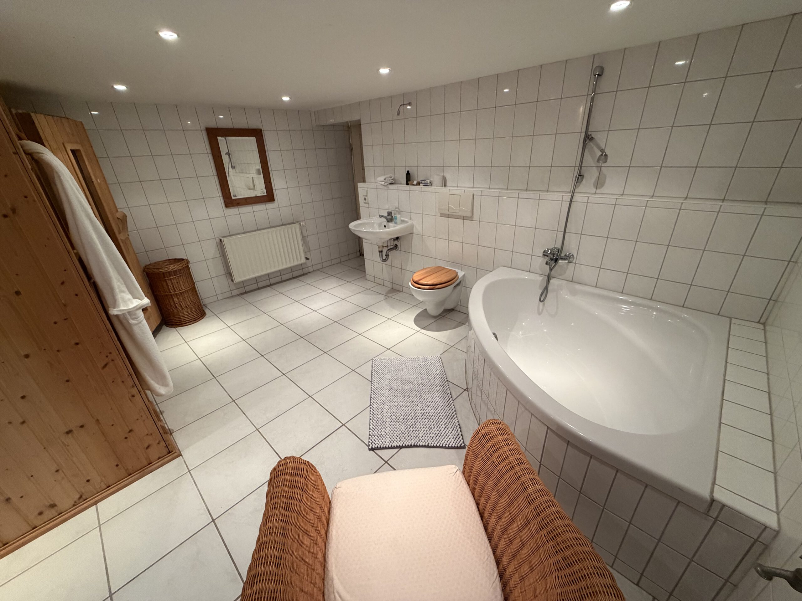 Einfamilienhaus Frohe Zukunft - Wellnessbereich im Kellergeschoss