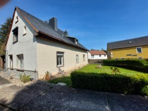 Einfamilienhaus in Wettin - seitliche Ansicht