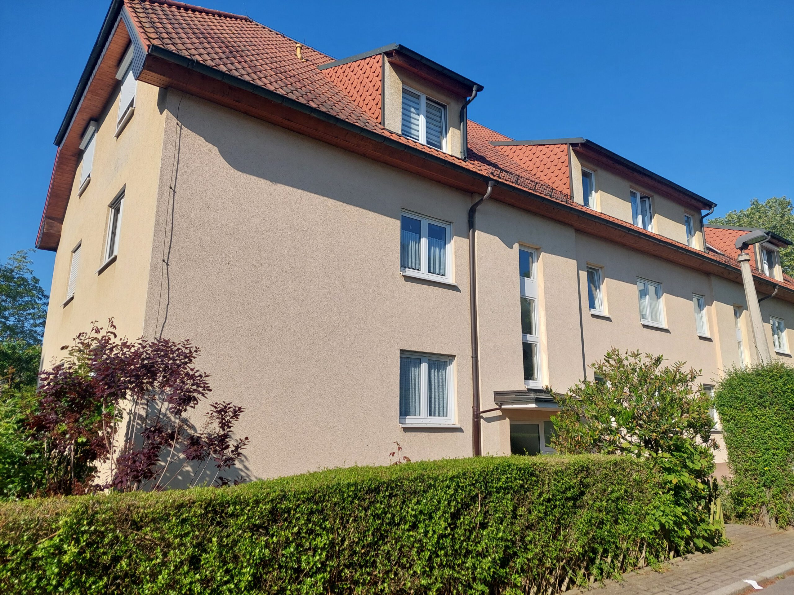 Eigentumswohnung in der Frohen Zukunft - Straßenansicht