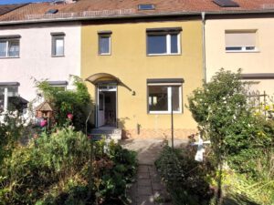 Einfamilienhaus im Süden von Halle - Hinteransicht