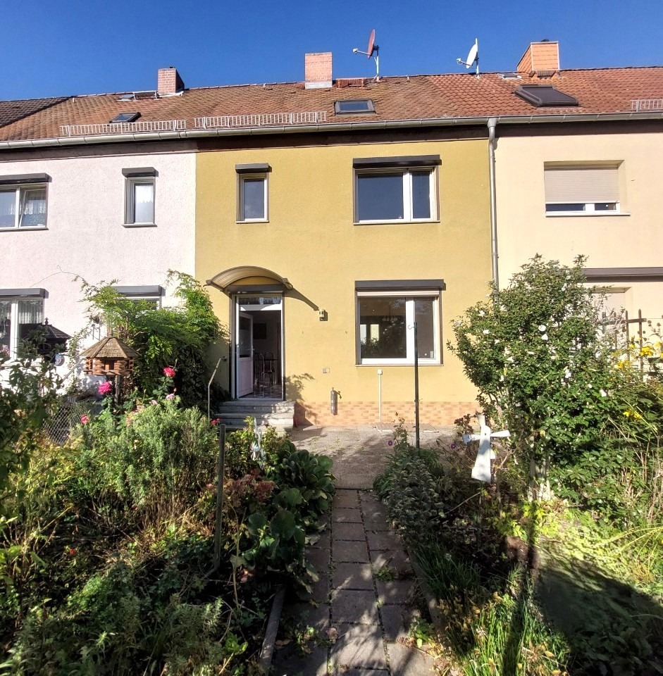 Einfamilienhaus im Süden von Halle - Hinteransicht